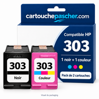 Cartouchepascher.com — HP 303 — visuel du packaging
