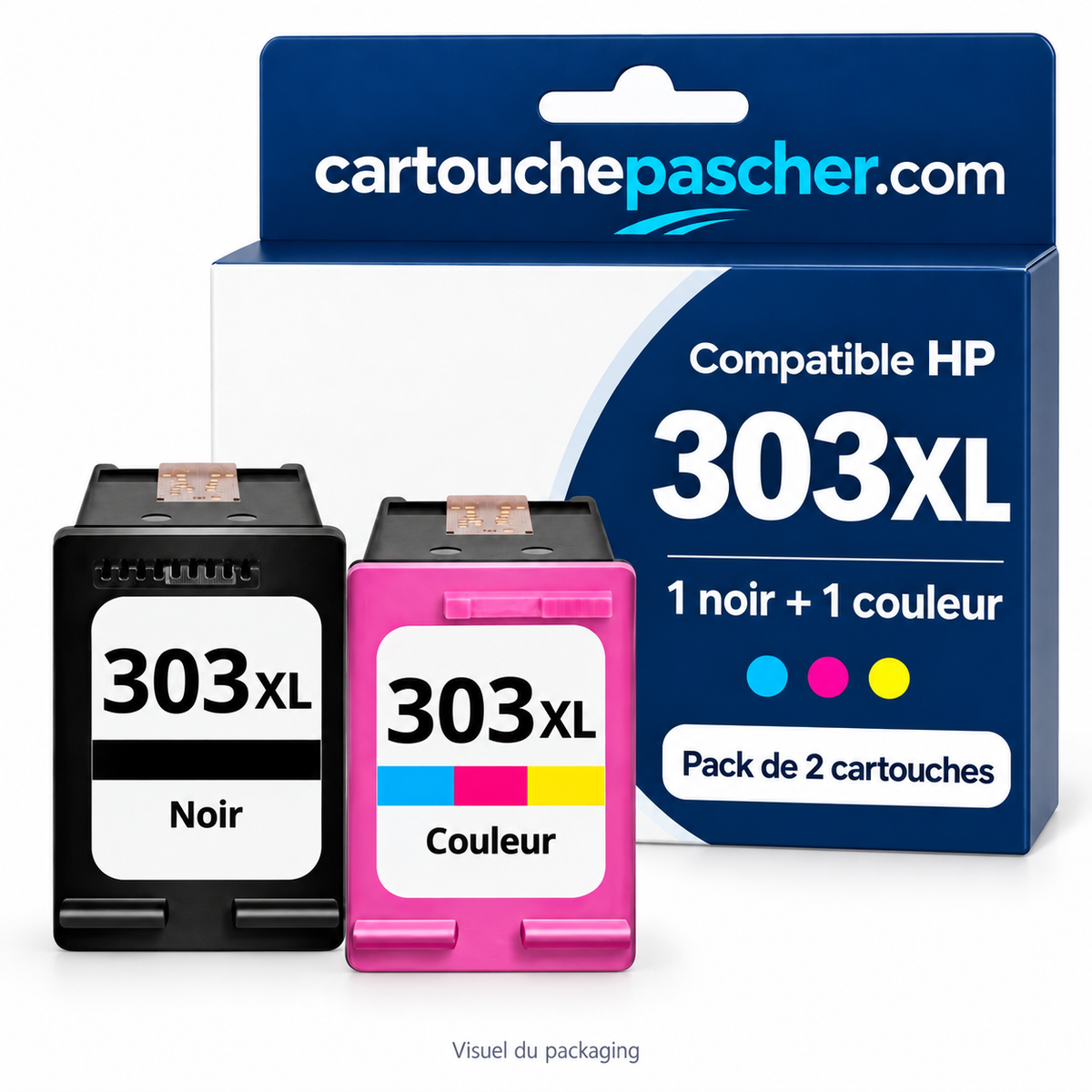 Cartouchepascher.com — HP 303XL — visuel du packaging