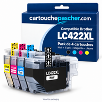Cartouchepascher.com — brother-lc422xl — visuel du packaging