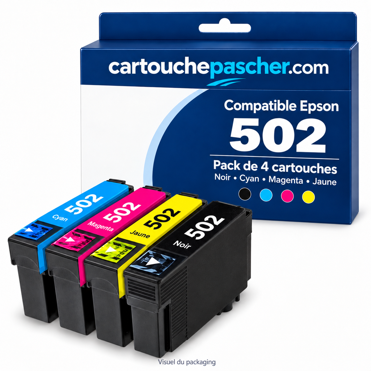 Cartouchepascher.com — epson-502 — visuel du packaging