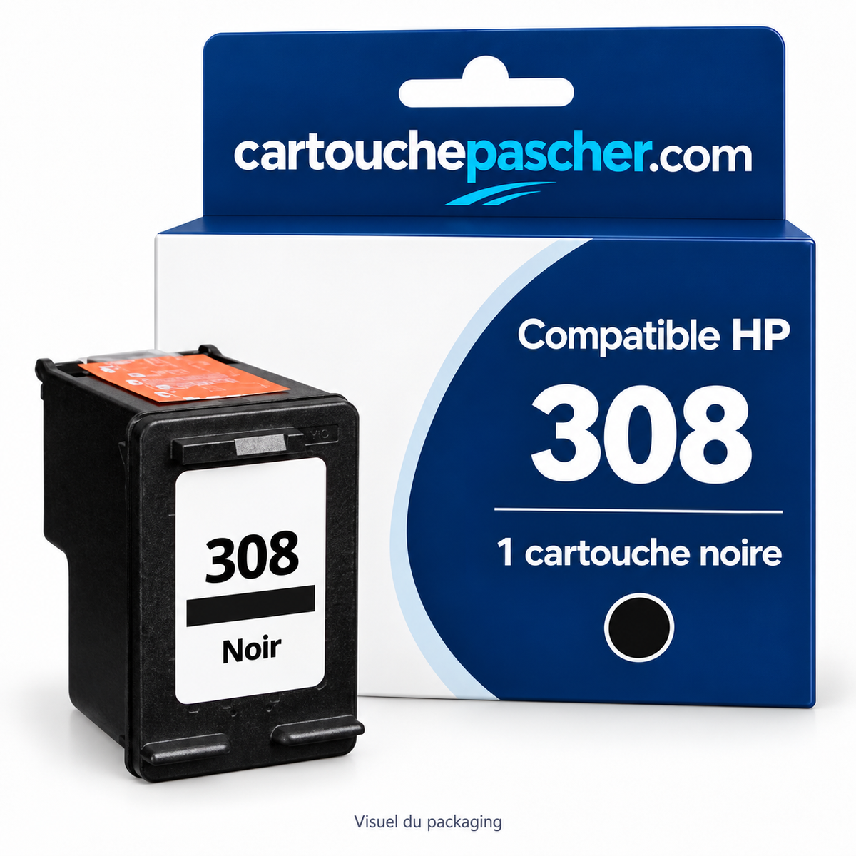 Cartouchepascher.com — hp-308-noir