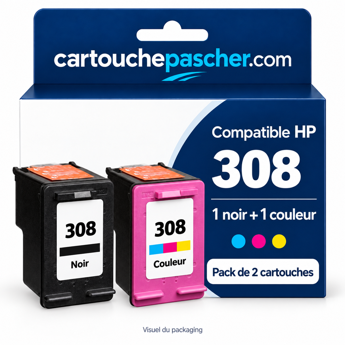 Cartouchepascher.com — hp-308-pack