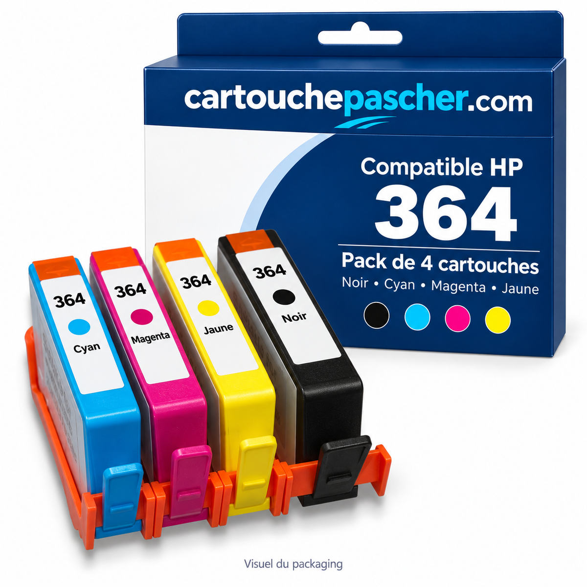 Cartouchepascher.com — hp-364 — visuel du packaging