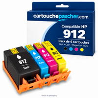 Cartouchepascher.com — hp-912 — visuel du packaging